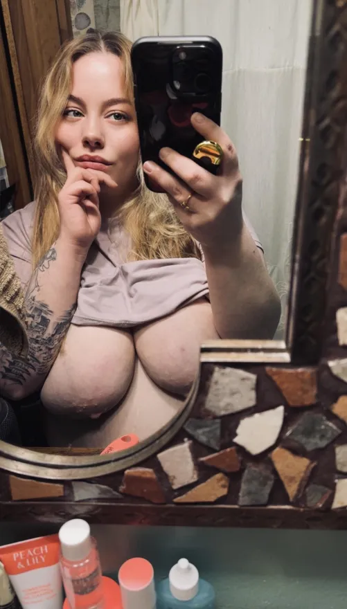 Very big, very natural 😚