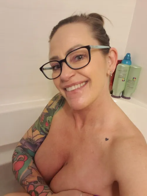 Do you mind joining me for a quick bath