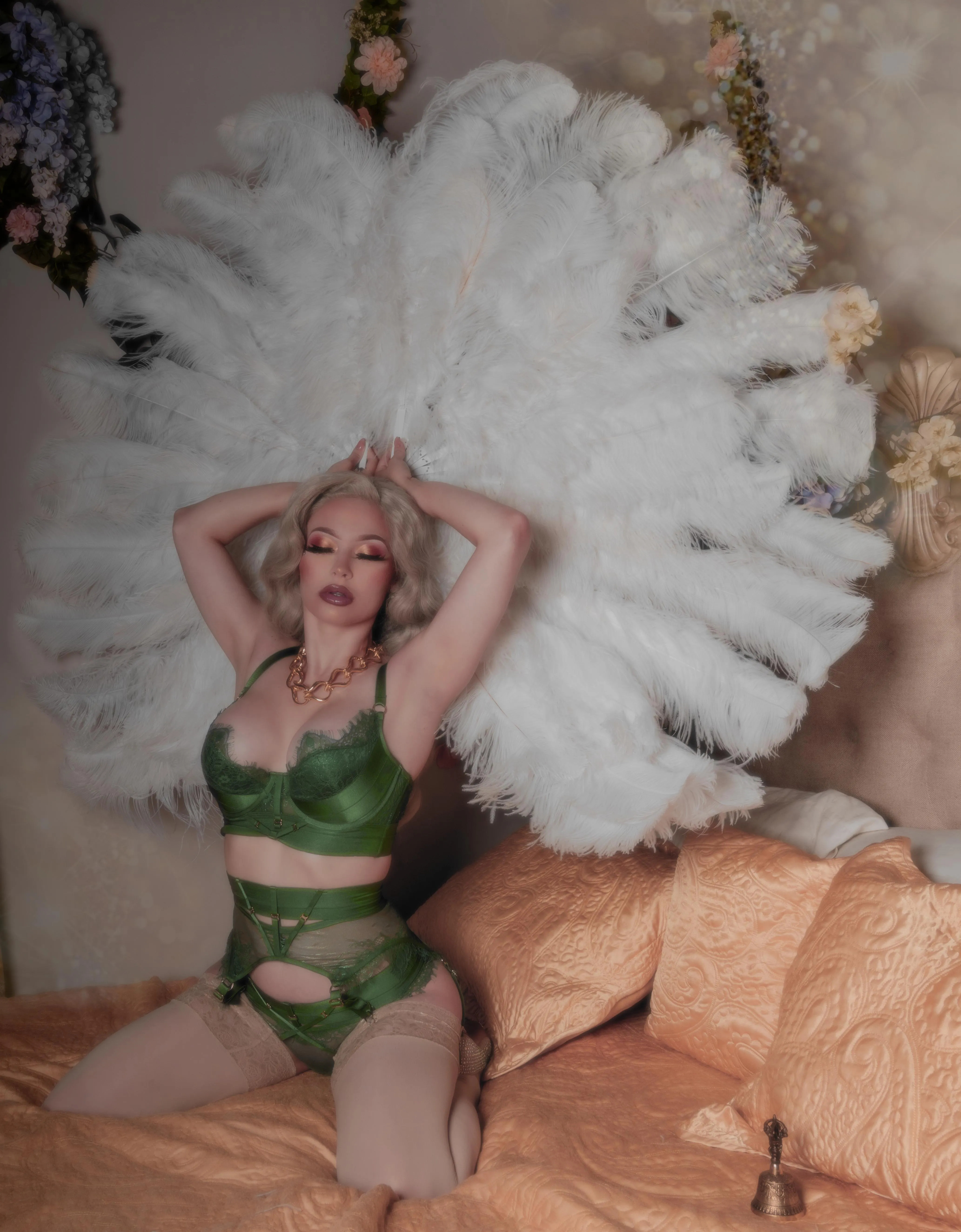 As light as a feather, but these feathers weighed a ton