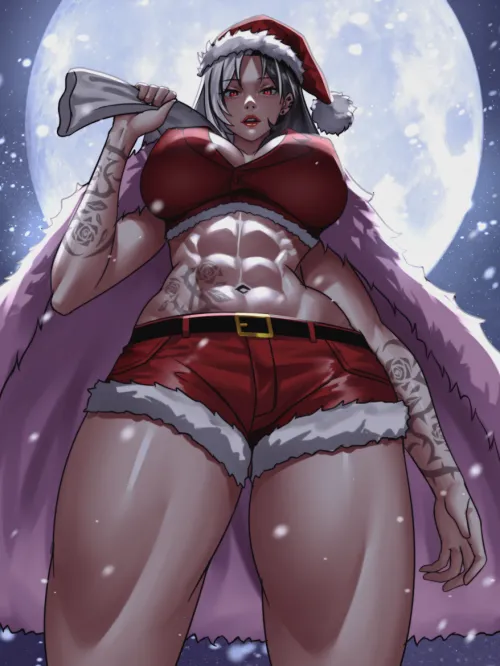 Muscle Santa mommy Rosanna (Zin) [Nikke]