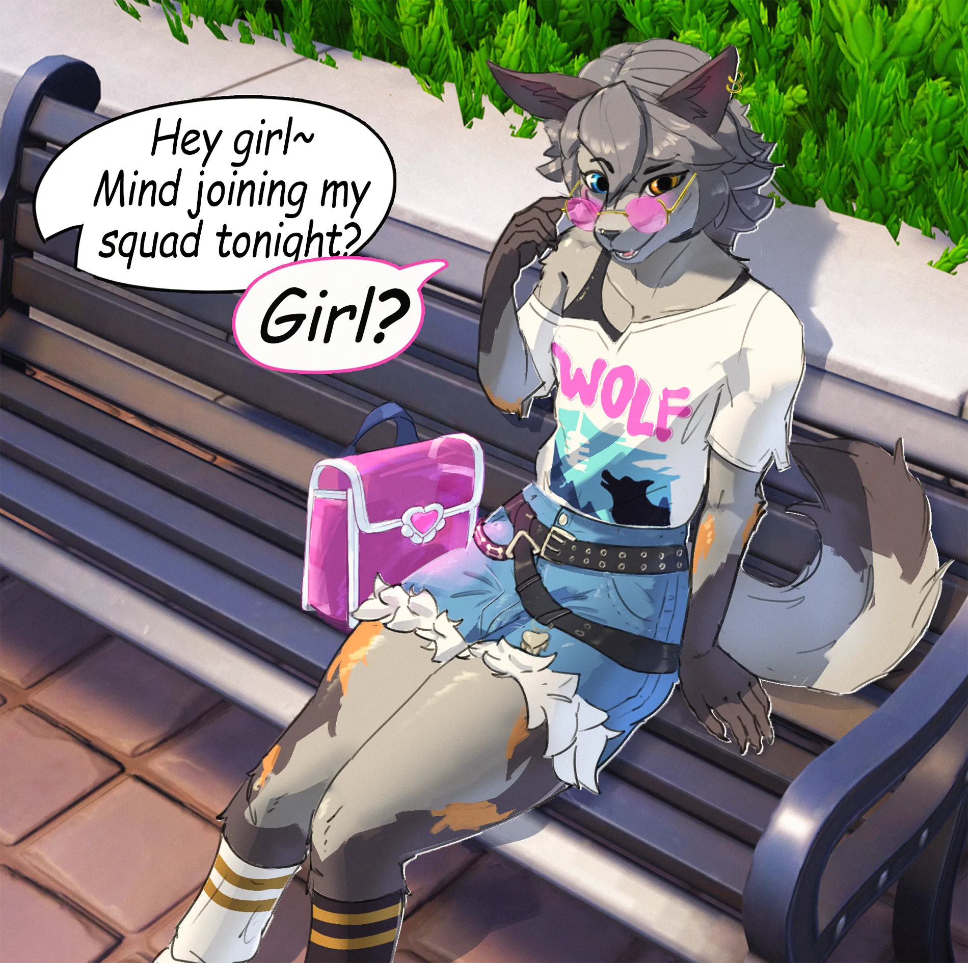 Wolfie skin but based. (weird_cooper) [M]