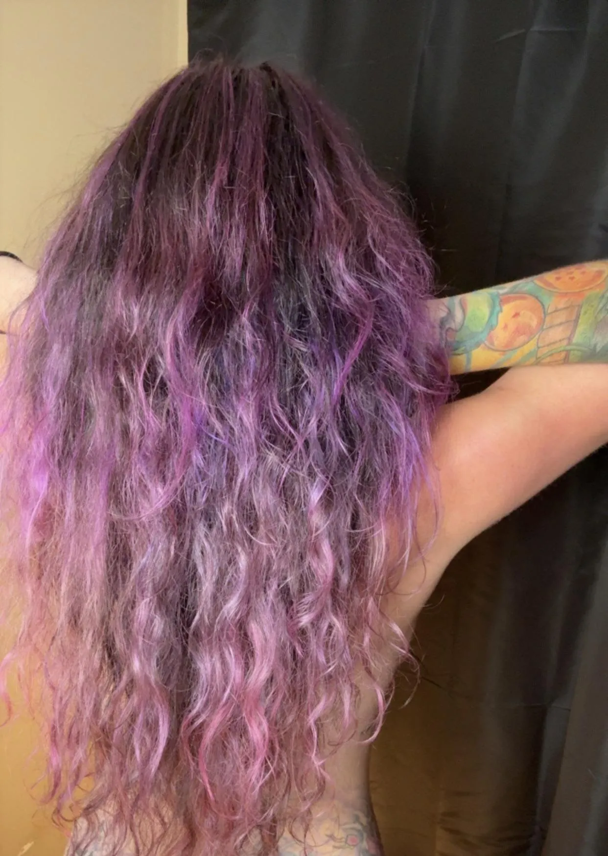 I love the way my hair curls naturally