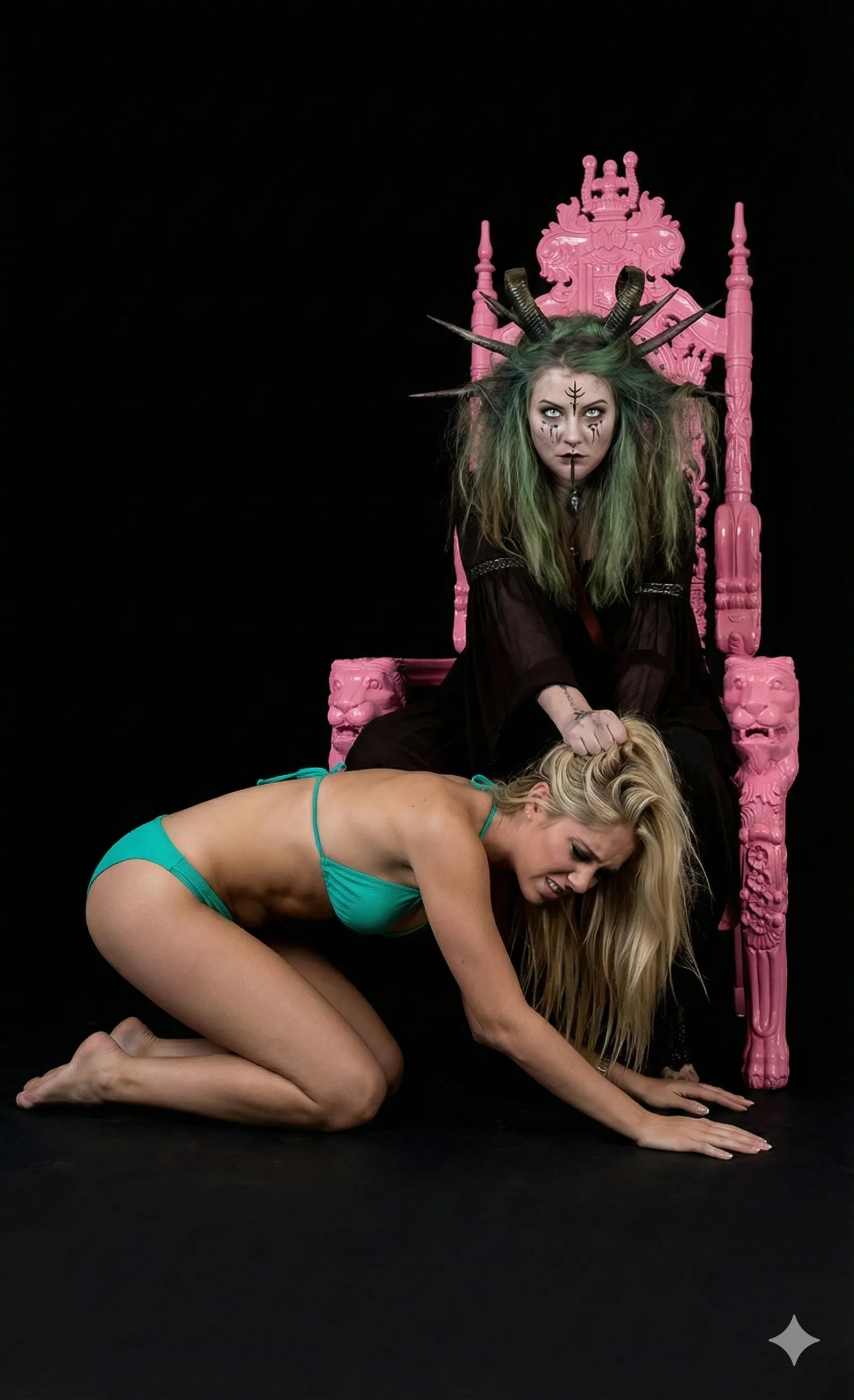 The board is set, the pieces are moving.  I remain prisoner to the evil demoness, but I have set others in motion to save the Matriarchy and all I can do is pray they bring me salvation.