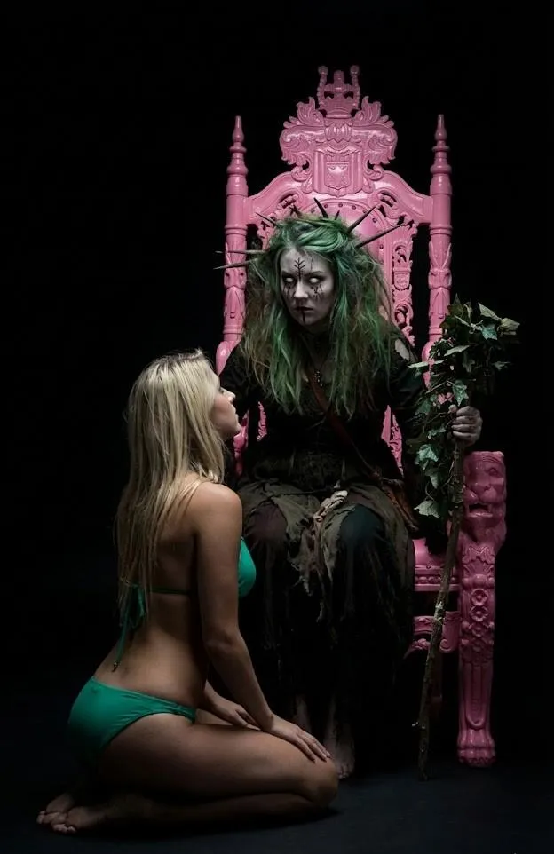 There is no hope.  There is only pain and suffering and darkness.  I surrender and submit to you, my Dark Mistress.