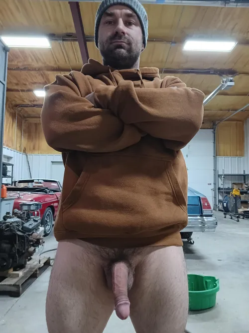 Yea I'm not hard here