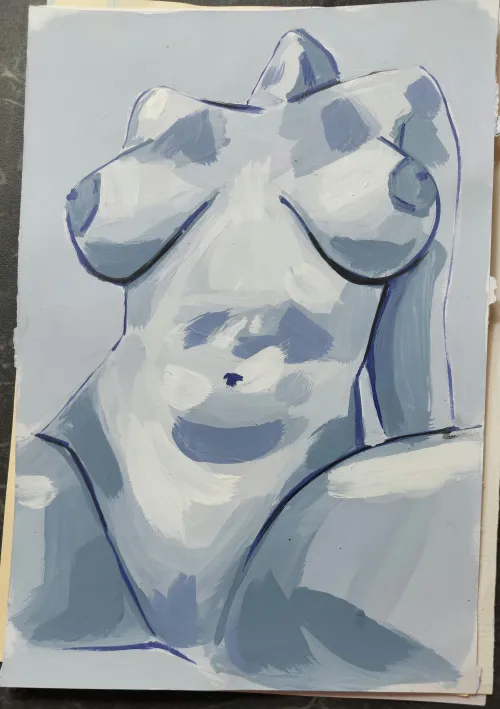 Blue tones. Art by pb.bodyart