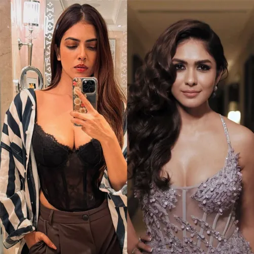 Malavika vs Mrunal Thakur