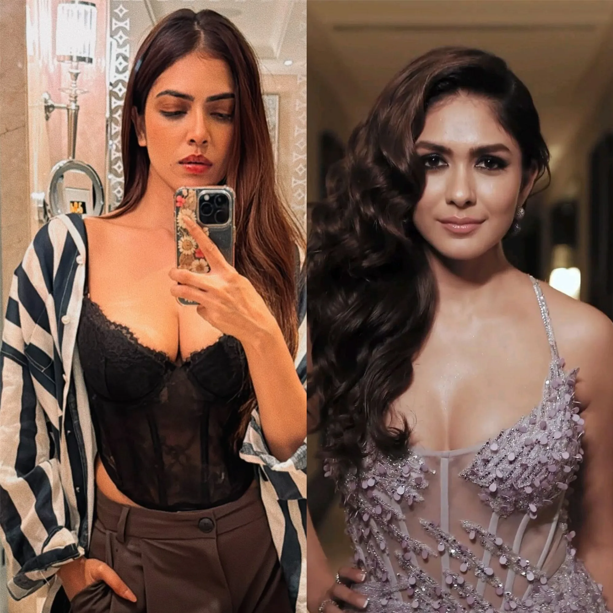 Malavika vs Mrunal Thakur