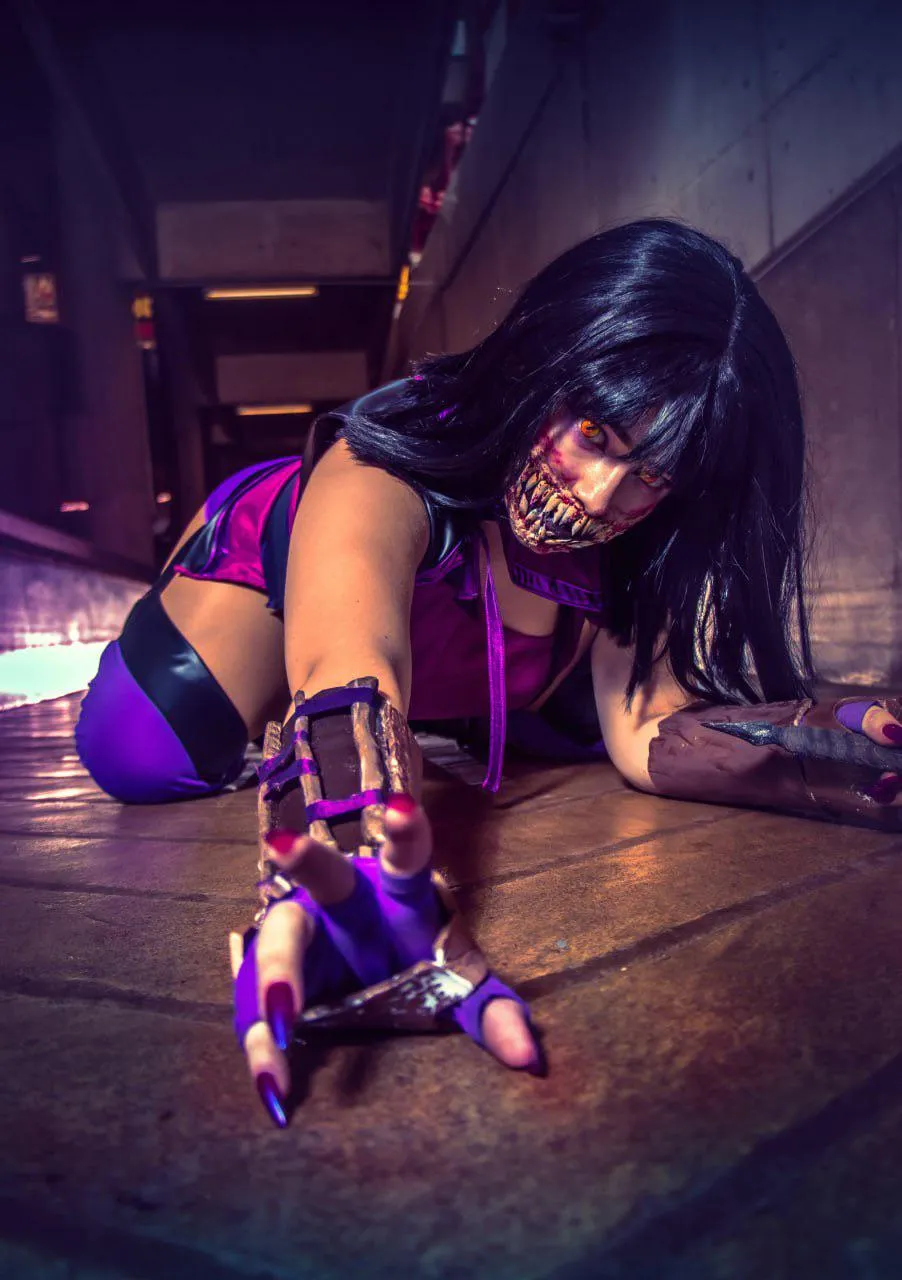 Mileena from mortal kombat by Yuki