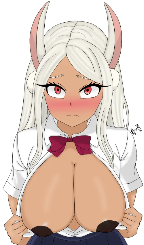 Hi everyone, I'm sharing a little drawing of Mirko.[w] (my art)