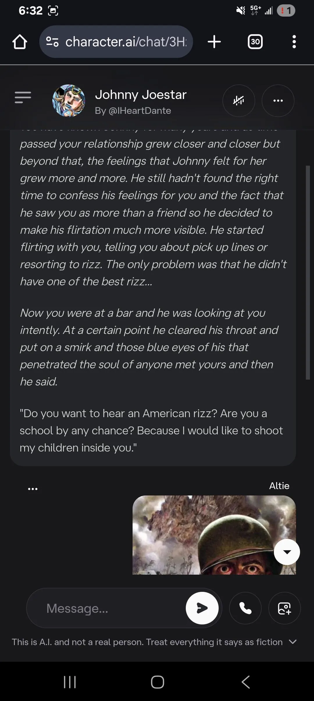 I don't know what to say