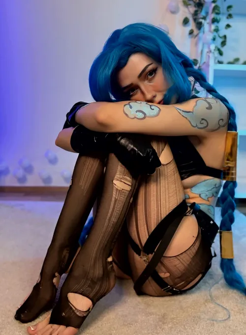 Jinx from League of Legends by moonrose14