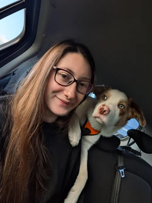 Natural vibes and my favorite furry passenger