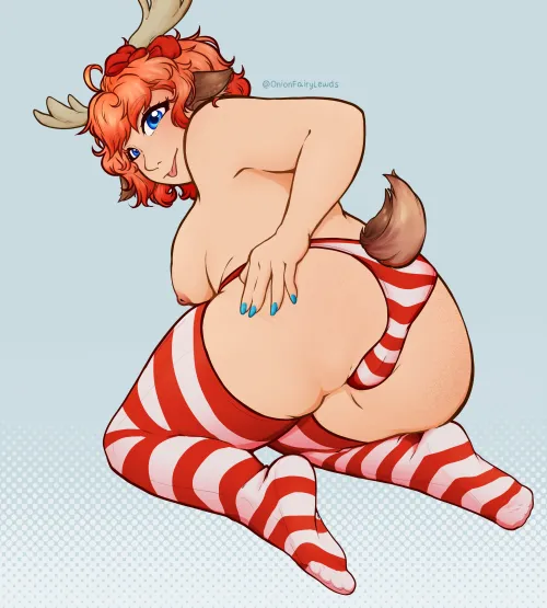 [OnionFairyLewds] Reindeer Sayori