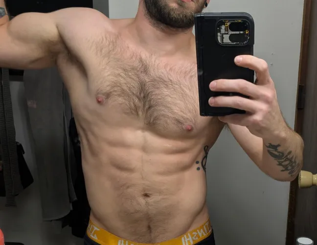 Push day was absolutely brutal. Payoff is here though baby!