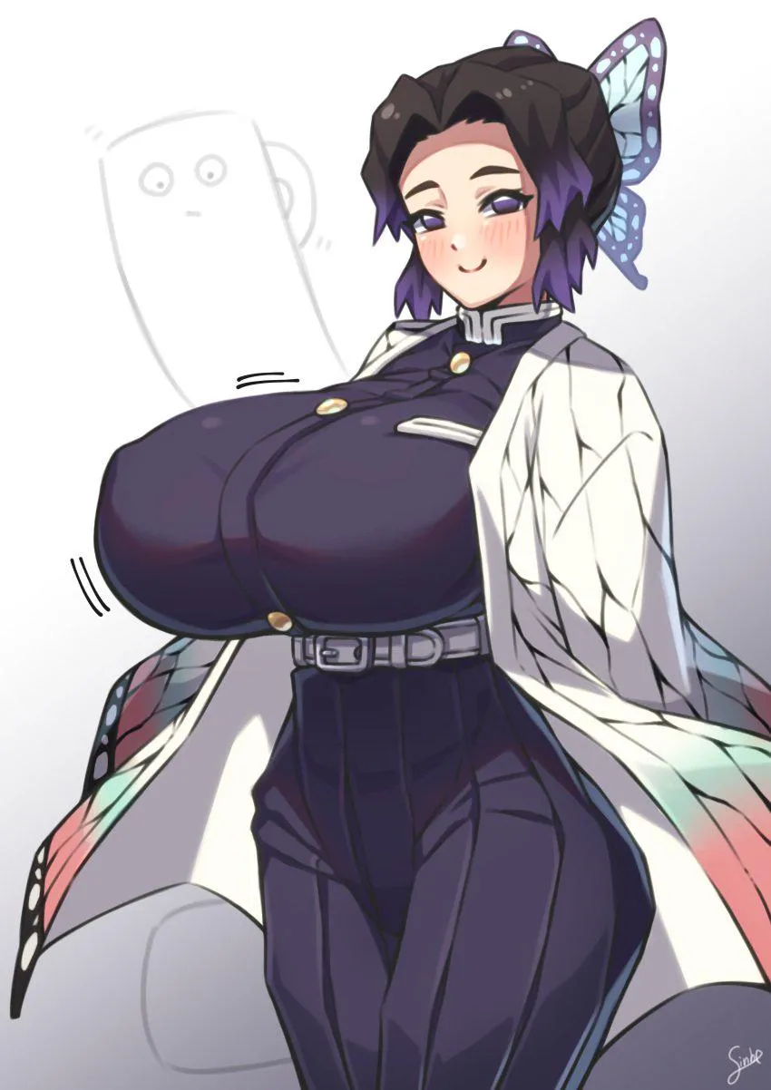 Shinobu seems to have changed in order to... mmh, seduce you? (art : Coffeesinbo68)