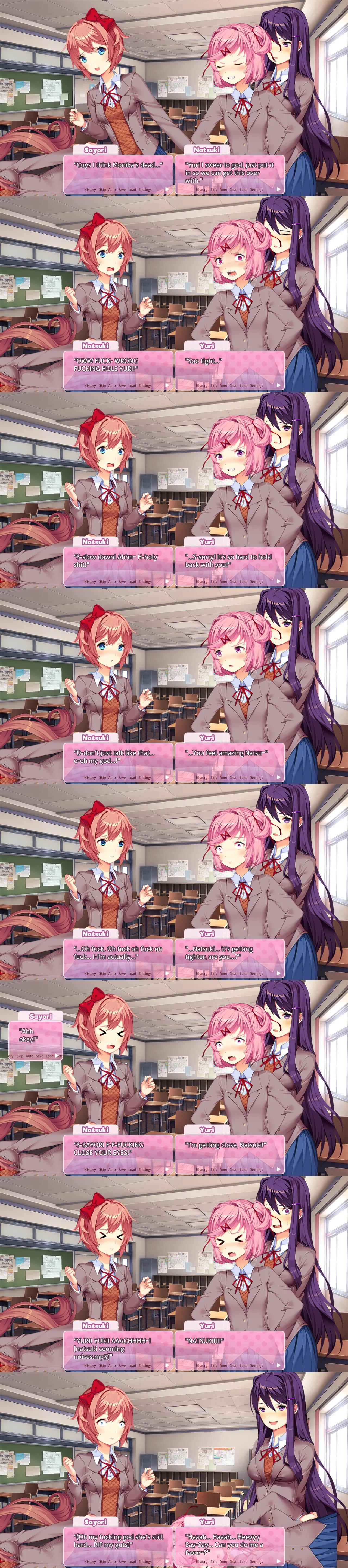 The Club Drains Yuri’s Balls, Pt. 2: Nats’ Turn (Made by Me)
