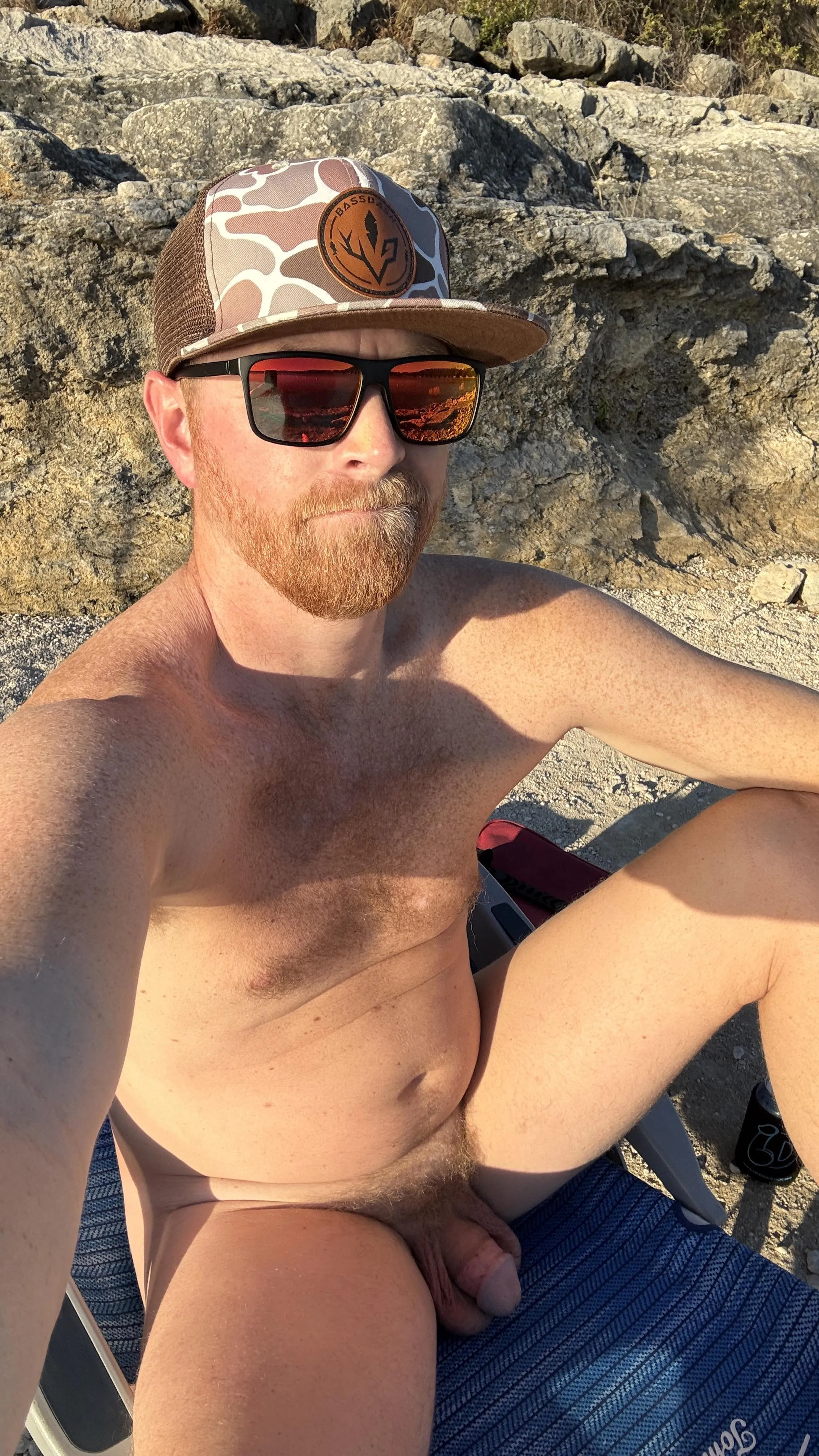 Enjoying Hippie Hollow yesterday