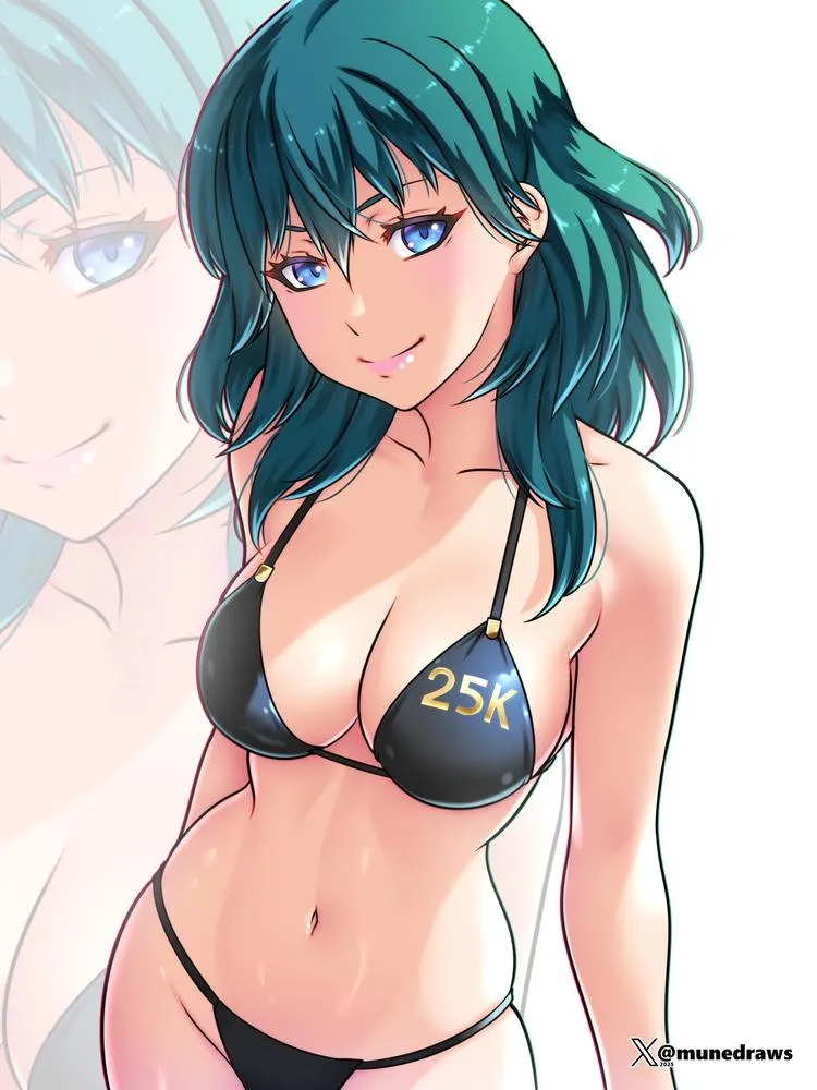 Female Byleth in a bikini once again [Mune]