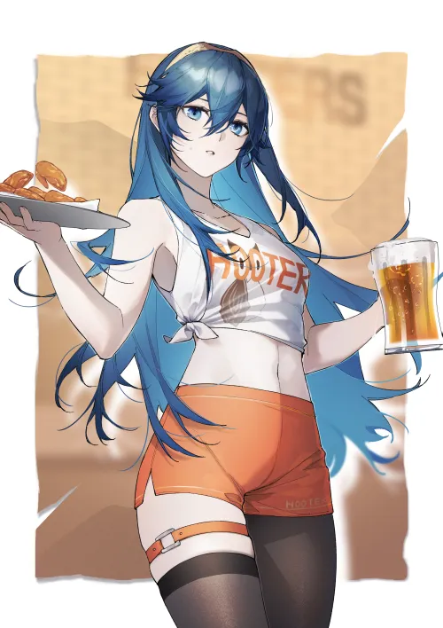 Hooters Lucina (commission by ClovisXVII)