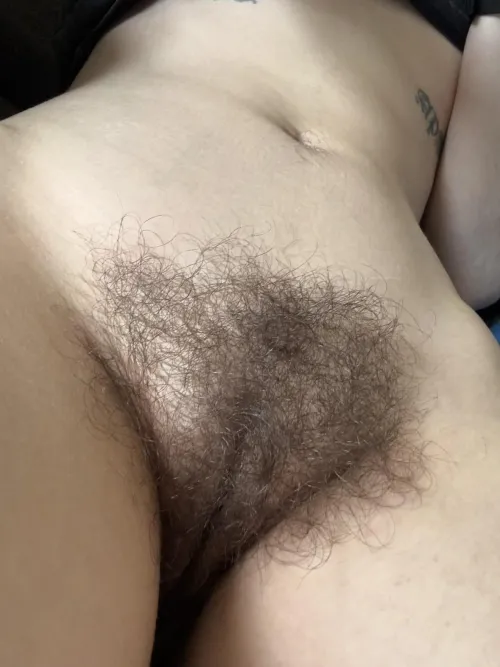 Hope you like eating hairy pussy