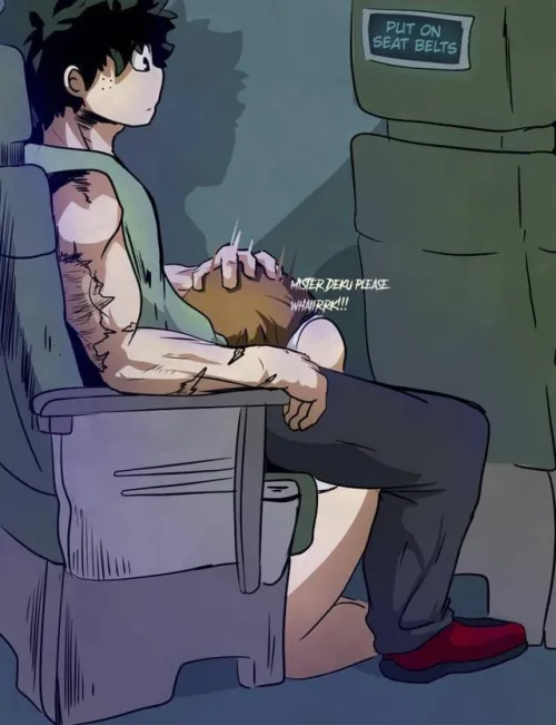 How Deku makes Ochako repay him for the flight