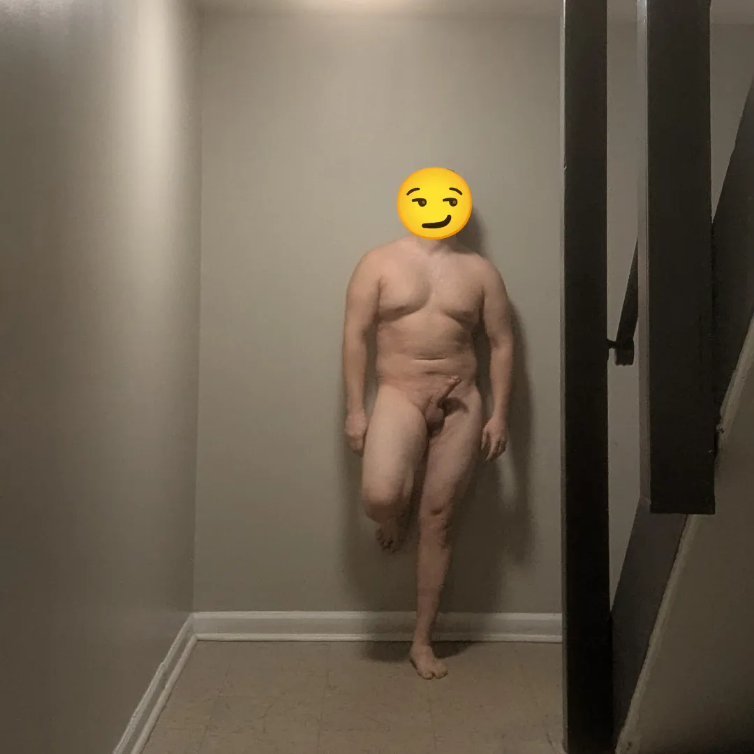 Just chilling in the hallway