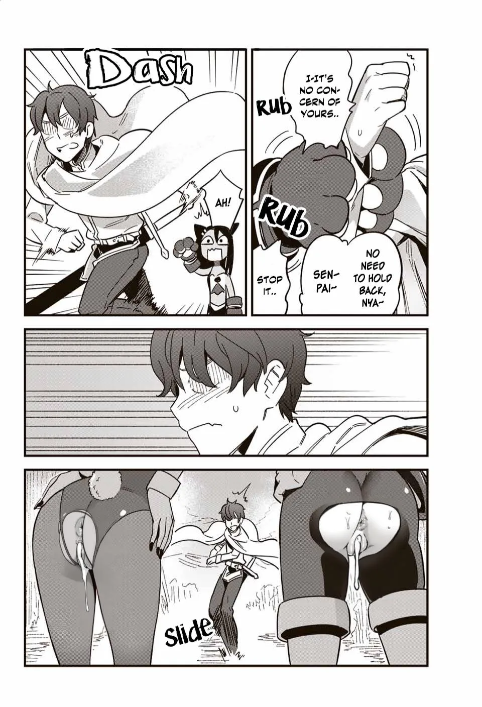 Leaving them dripping