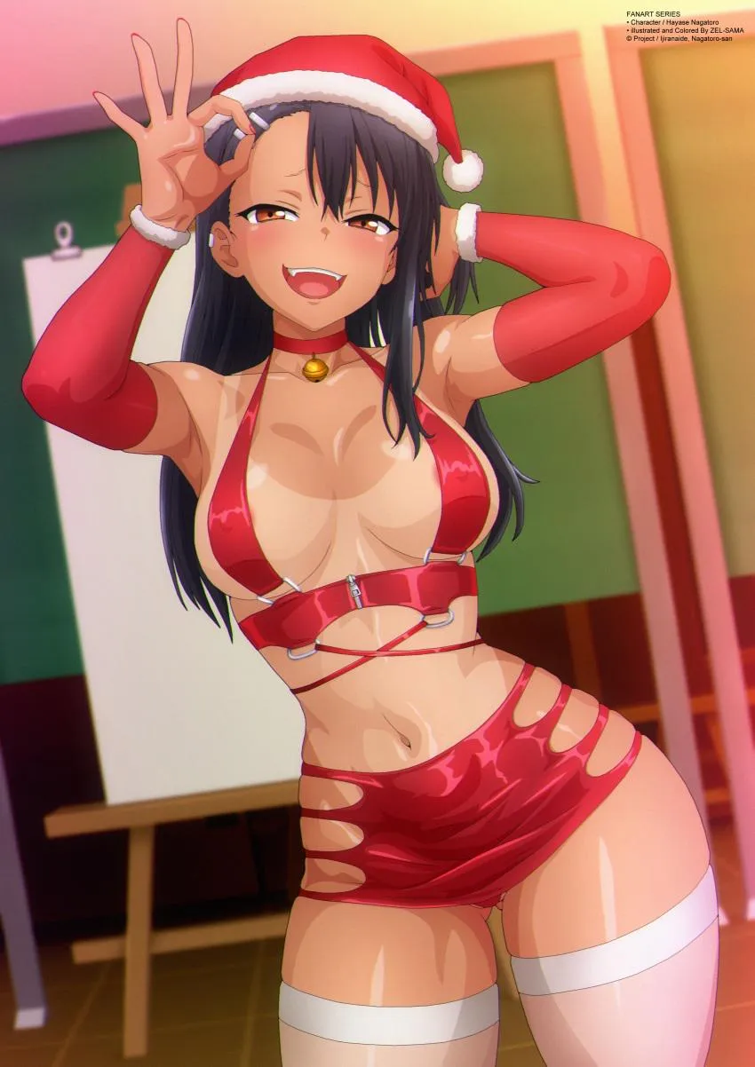 Nagatoro's Christmas outfit