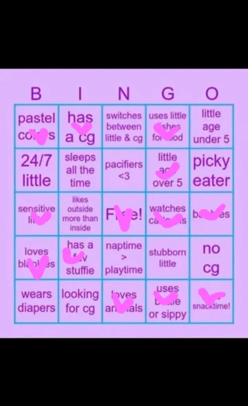 No bingo for me, but wanted to share