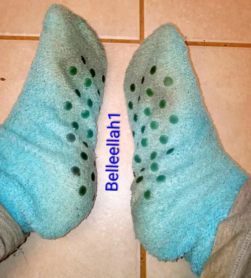 10 day worn fuzzy socks available! Very sweaty with strong corn chip smell. Message me to make them yours