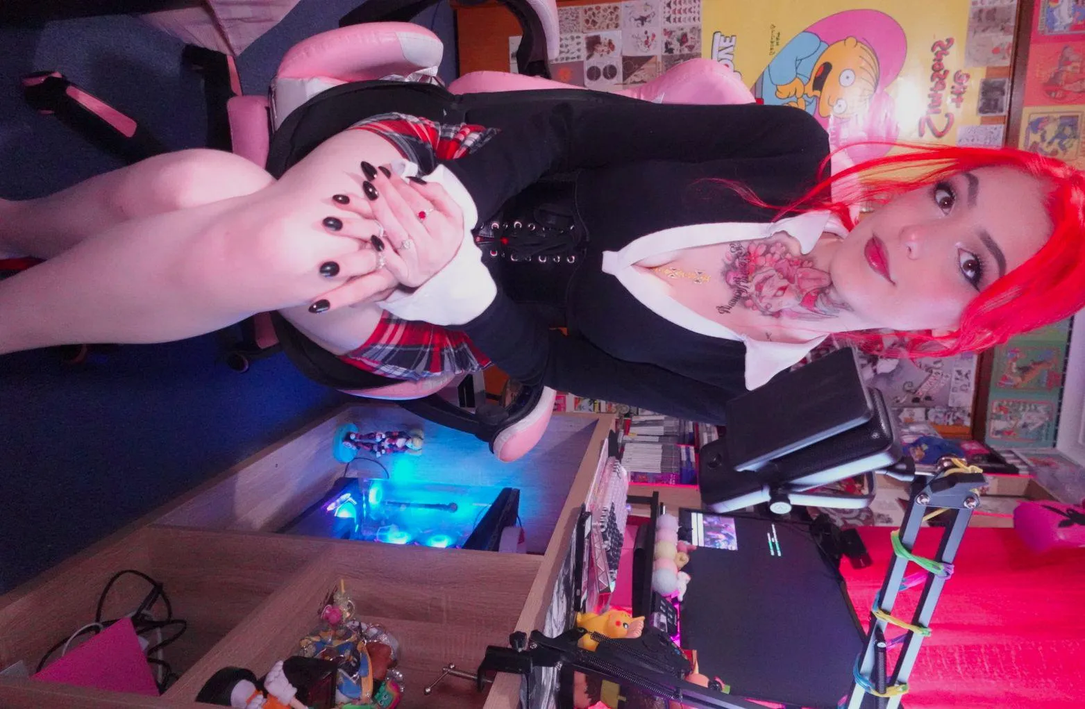 I just love wearing this hot outfit