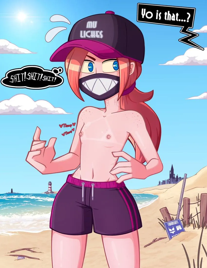 If it wasn't for the tan lines no one notice, right? 😅