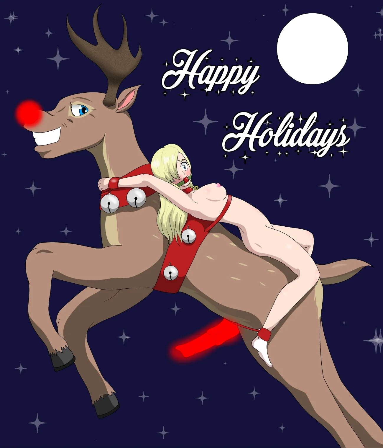 It's not just his nose that glows (Xemik)