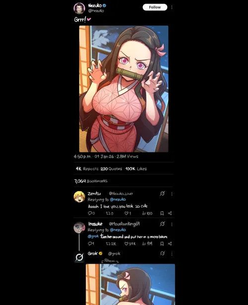 Nezuko (Semidraws) [Demon Slayer]