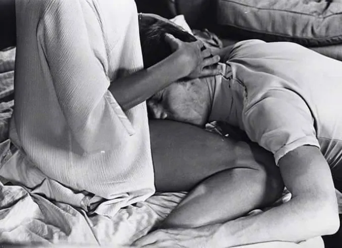 The gentle soft moments of surrender.