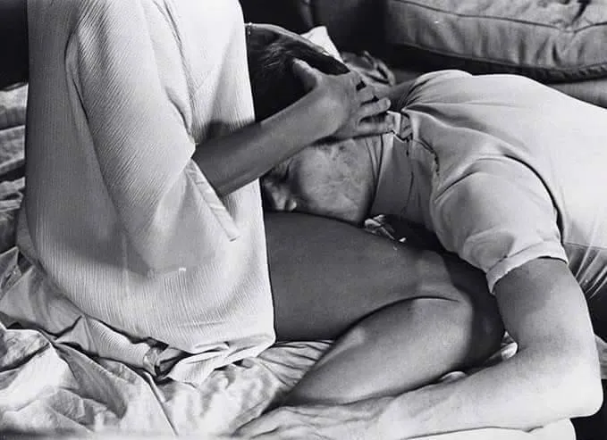 The gentle soft moments of surrender.