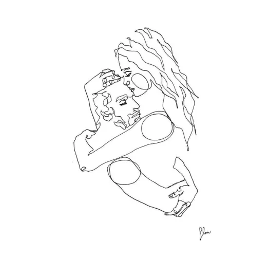 Tucked into your scent, your pure essence. Hold me, and everything else goes away