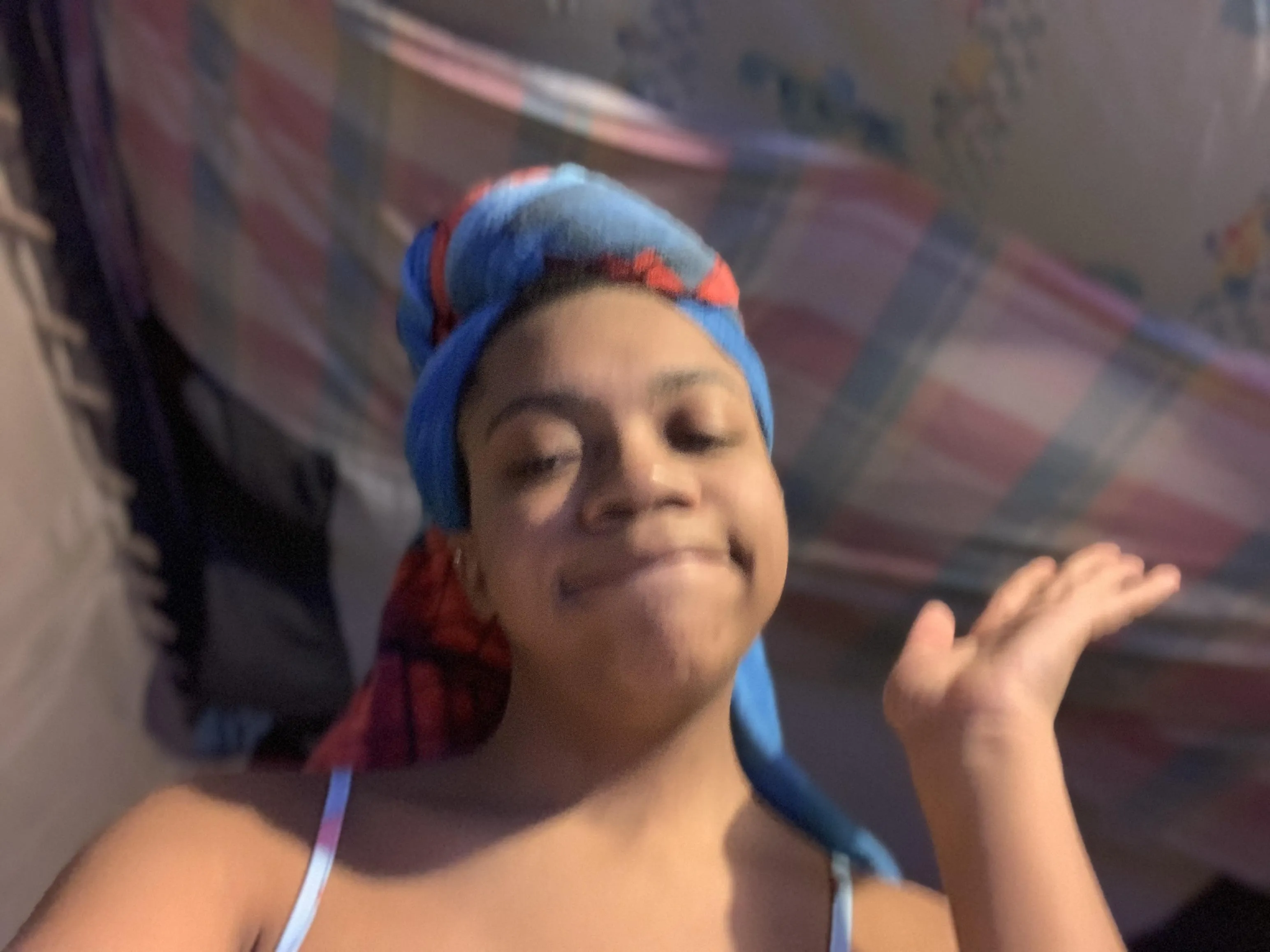 Love my Spiderman bath towel