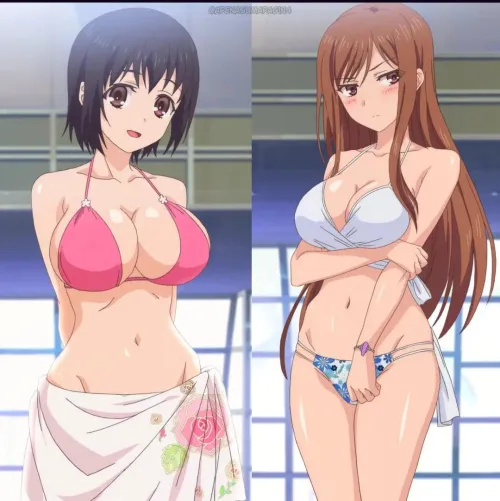 CAN WE ALL AGREED THAT KOTONE HAVE BIGGER BOOBS THAN AYANE