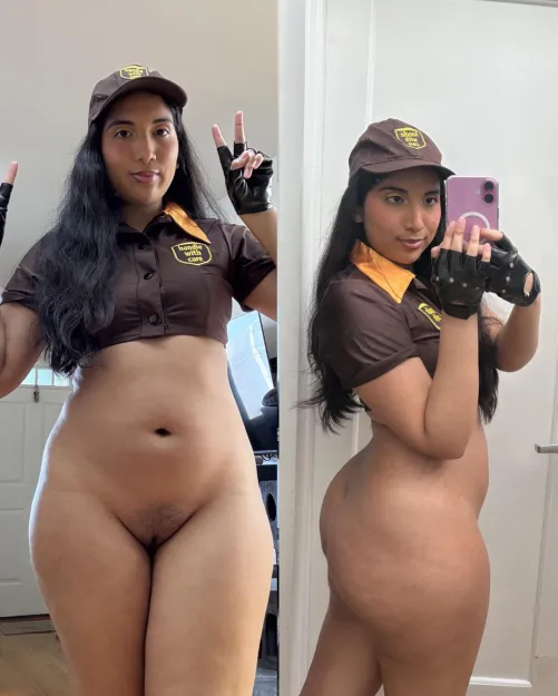 Did you order a thick brown girl?