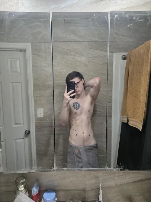 Fresh out the shower