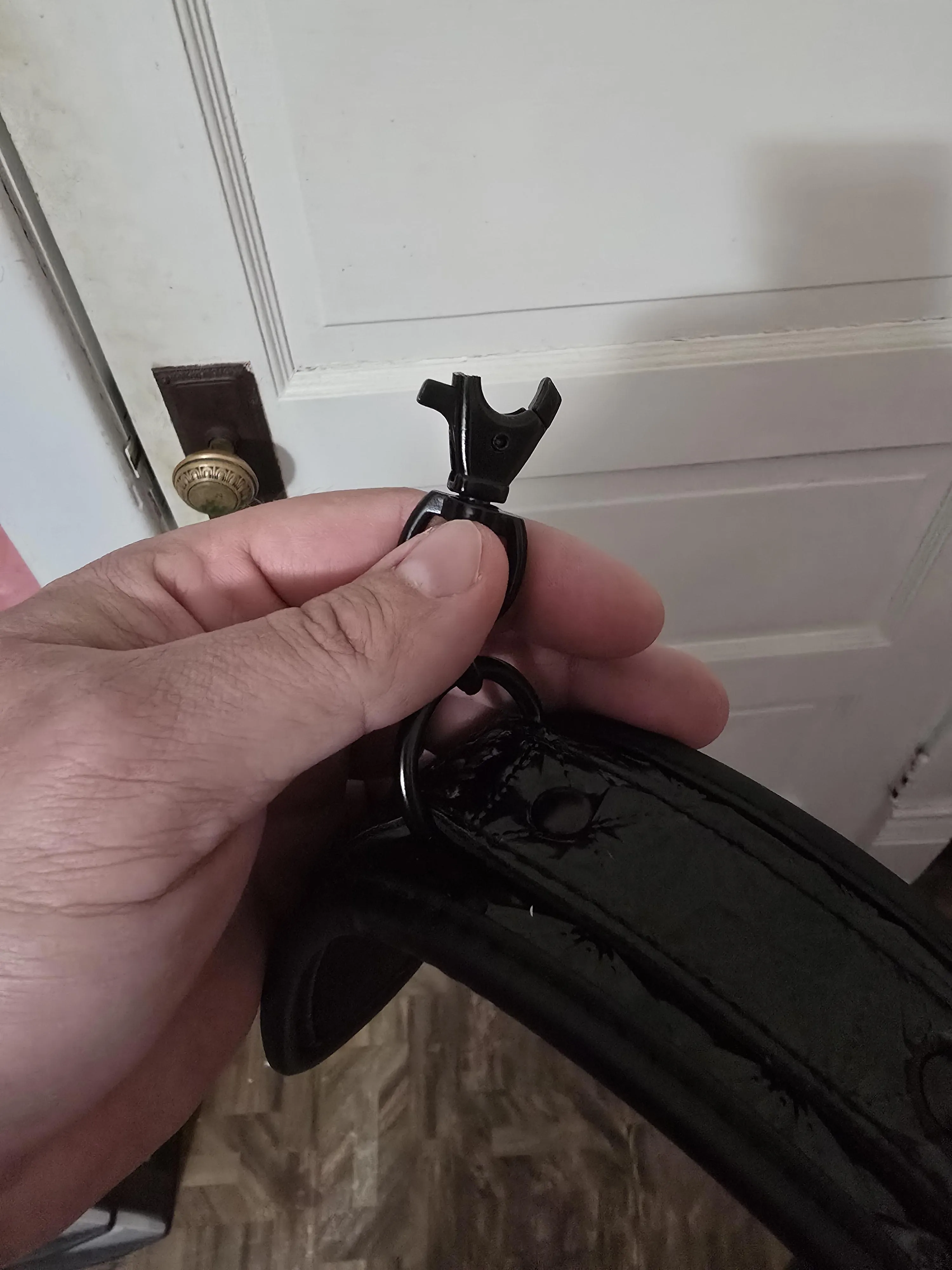 I think it tickled a little...