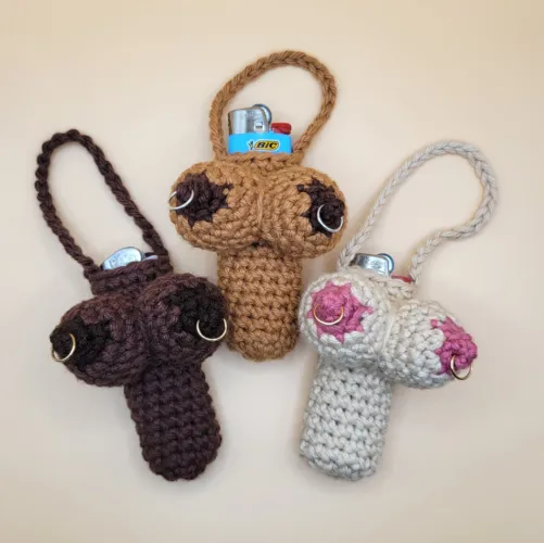 I've been told to share my busty gals over here, they're lighter keychains!