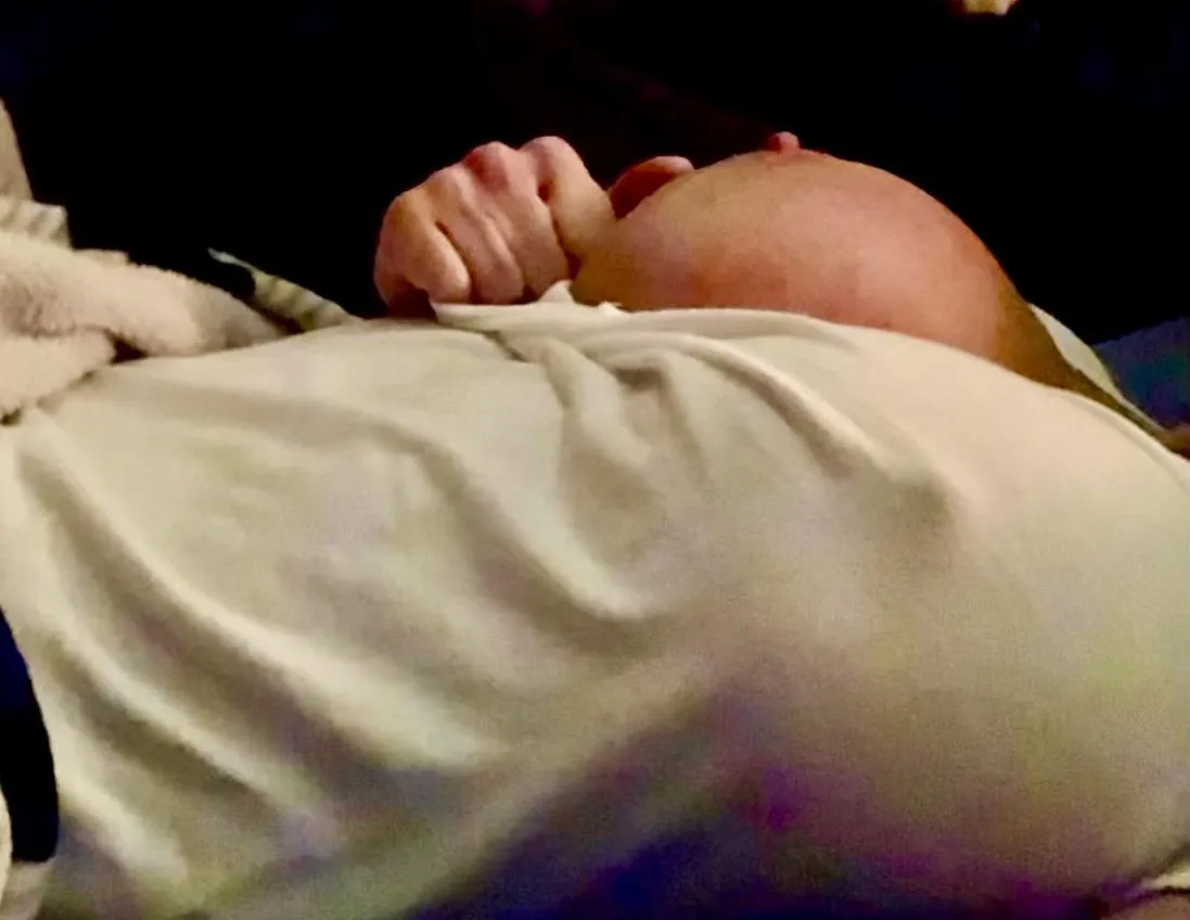 Laying down side boob?