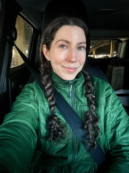 My favorite gym hairstyle 💚