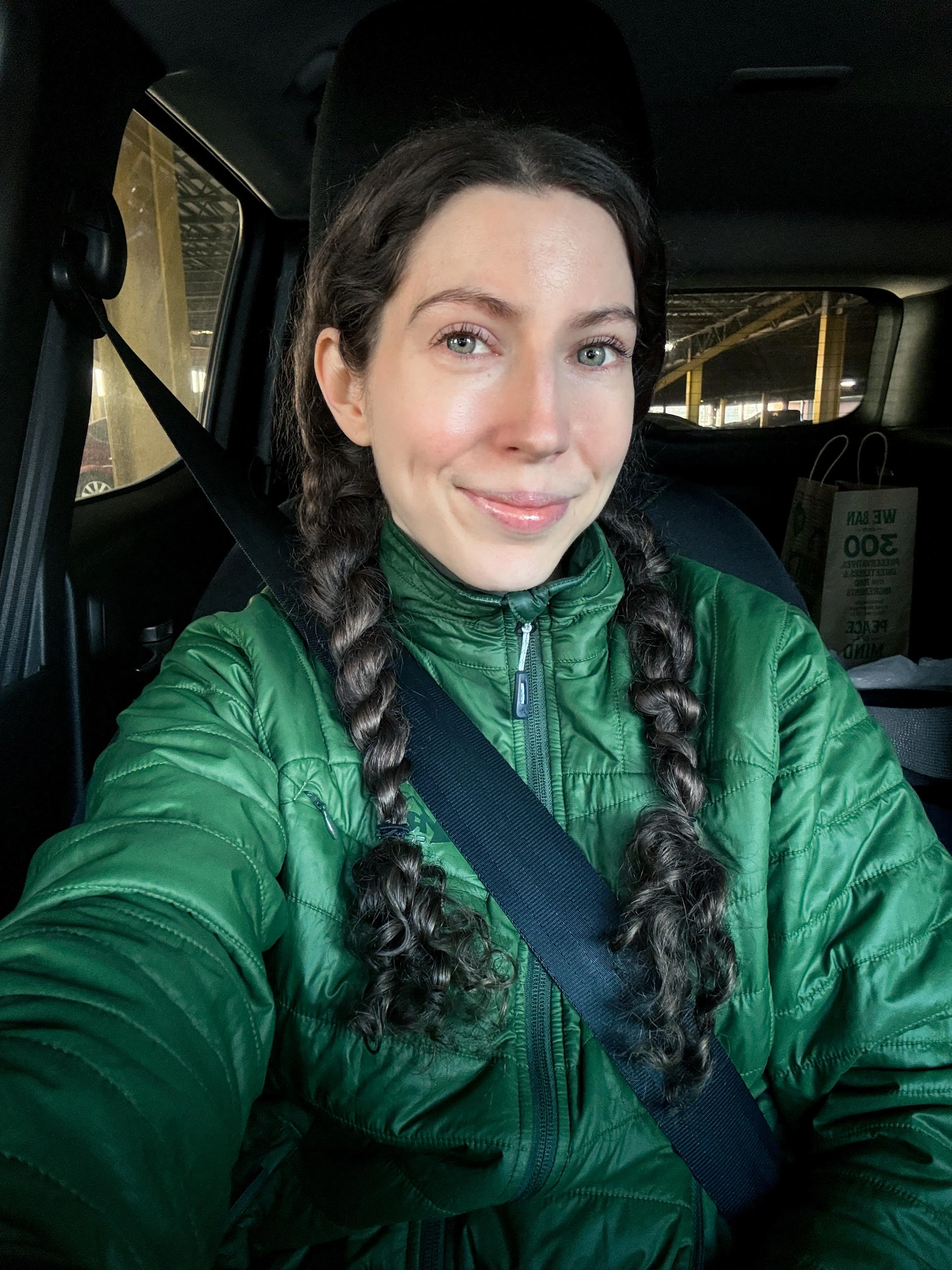 My favorite gym hairstyle 💚