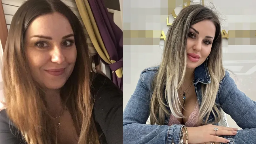 My sister's transformation over the past 10 years