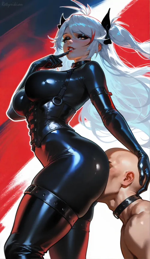 Prinz Eugen: Face Full of Latex (Azur Lane)