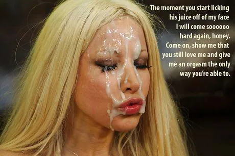 Slooowly LICK other Mens JUICES off her after shes been a DIRTY SLUT!!!